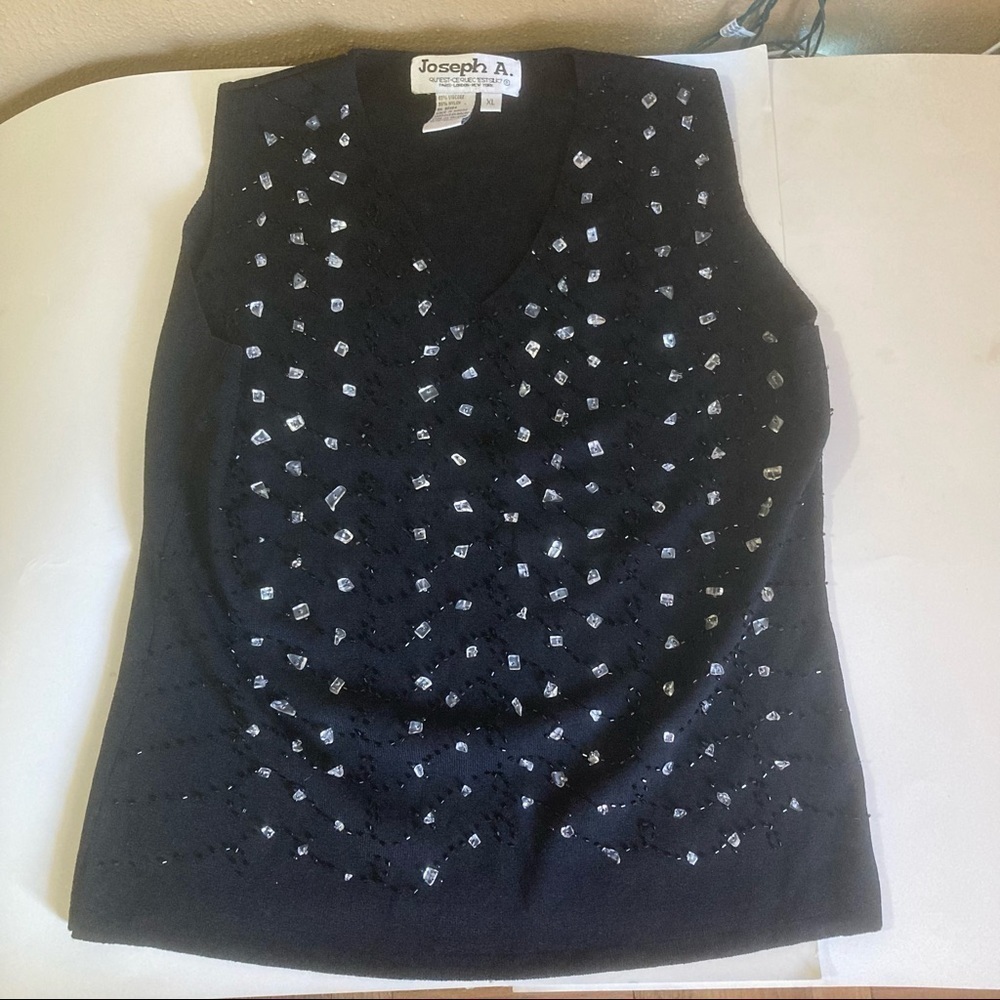 Joseph A sleeveless shirt beaded